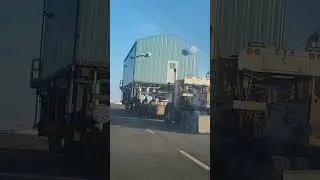 Oversize load truck - #truck #youtubeshorts #shorts