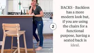 Picking the right Kitchen Barstools