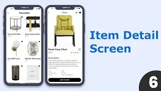 Item Detail Screen - eCommerce - Flutter UI | Speed Code