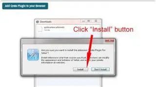 Q/Rata Plugin Installation Guide - Safari Browser (Windows)