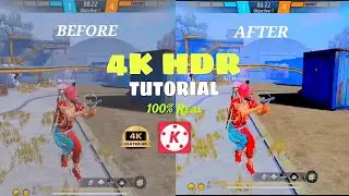 Kinemaster HDR Video Editing | High Quality Editing In Kinemaster | Kinemaster 4K HDR Tutorial Video