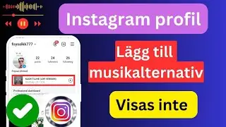 Instagram profillåt visas inte |  Hur man fixar Instagram-profilens musikalternativ som inte visas