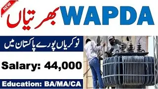 WAPDA Jobs 2021-Latest WAPDA Jobs 2021 All Over Pakistan-Apply Free