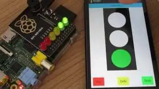 Control LED-lights from BerryClip via Android-App