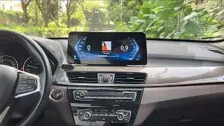 How to install Carplay Screen For BMW X1 F48 EVO | Android Auto radio | Ugode