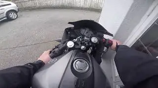 Yamaha yzf r125 - Ride from School