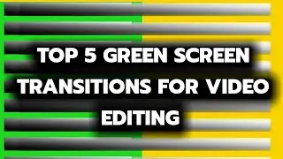 Green Screen Transition[Top 5] Alight motion