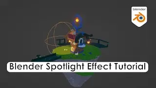 Blender Eevee light zone/spotlight effect tutorial 3.6+