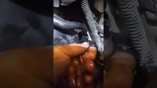 Замена трубки рабочего цилиндра на Peugeot bipper