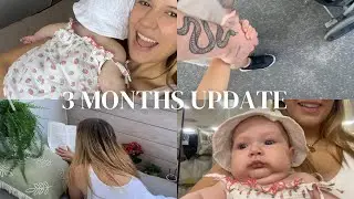 3 MONTHS UPDATE: fathers day, getting our ears pierced, ear infection & family walks