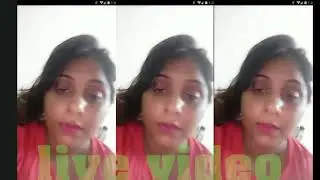 Indian Girl imo Video Call By Android Smartphone 2018