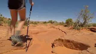 Backpacking in Escalante Grand Staircase, Utah