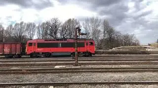 M41 2146 indul Orosházáról tehervonattal /4K/