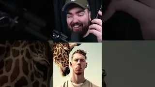 Calfreezy’s sus reaction to his AI image 😂