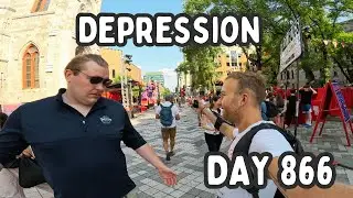 Resilience from Depression - Free hug adventure - Day 866