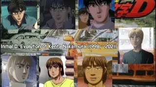 Initial D: The evolution of Kenta Nakamura (1998 - 2021)