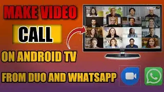 🔥Google duo (video call) on android tv || make video call from android tv