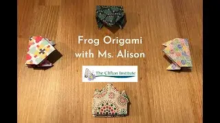 Hopping Frog Origami