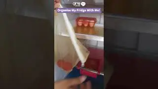 How to Organize Your Fridge? | Fridge Organization Ideas #shorts