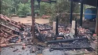 FIRE 🚨 | Kiosk catches fire in the early morning in Cachoeira de Emas, Pirassununga