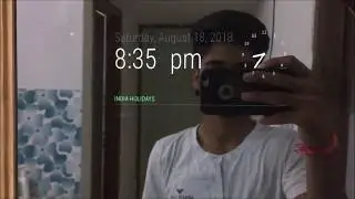 Magic Mirror Made Using an Old LCD monitor and a Rspberry Pi 3.