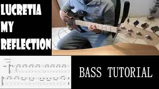 The Sisters Of Mercy - Lucretia My Reflection [bass tutorial]