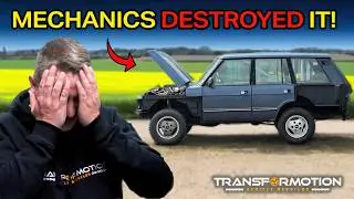 HIGHPEAK'S RANGE ROVER CLASSIC WAS DESTROYED BY PREVIOUS GARAGE..
