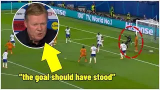 Netherlands Coach Ronald Koeman Criticizes Referee Decision on Xavi Simons' Goal vs France