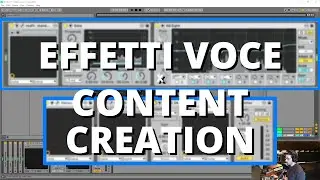 Catena di effetti per content creation (vocals) | Ableton Live 11 | Gratis/pagamento