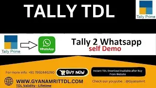 Whatsapp Module Tally to Whatsapp Tally TDL