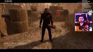 Friends react to my Otzdarva 1v1 | Dead by Daylight vs