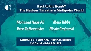Back to the Bomb? The Nuclear Threat in a Multipolar World