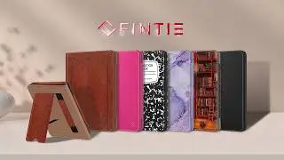 Fintie Stand Case for Kindle Colorsoft/Kindle Paperwhite 7Inch 2024  w/Hand Strap - Enjoy Reading!