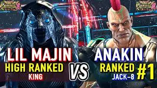 T8 🔥 LIL MAJIN (King) vs ANAKIN (#1 Ranked Jack-8) 🔥 Tekken 8 High Level Gameplay
