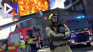 IT'S THE BIG ONE! | GTA 5 British Firefighter Mod - UK LSPDFR