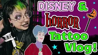 Tattoo Vlog *Disney, Horror, Pokemon Toilets and Spam Phone Calls! // Emily Boo
