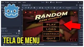 COMO CRIAR UM JOGO NO GODOT ENGINE PELO CELULAR | COMO CRIAR MENU NO GODOT - Godot Tutorial