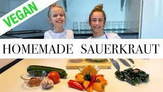 VEGAN HOMEMADE SAUERKRAUT / HOT & SPICY / MOM OF 10
