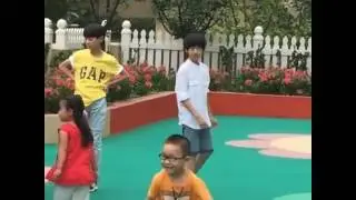 【贺峻霖】北京集训综艺录制间隙花絮 160724 Cr现场粉丝拍摄