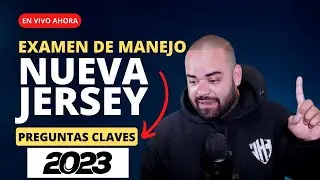 2023 Tomando EL EXAMEN TEORICO de MANEJO NEW JERSEY Con Julio Herrera