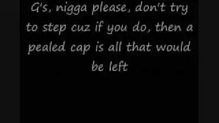 Eazy E- Real Muthaphukkin G's [Lyrics]