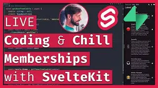 Membership Subscription Service with SvelteKit & Supabase 🏦🔴 LIVE Coding & Chill