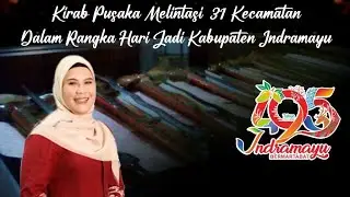 Bupati Nina Lepas Kirab Pusaka dan Obor Indramayu Bermartabat