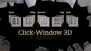 Click-Window 3D Plugin Sketchup