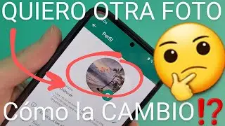 👩👉👨 Cómo CAMBIAR FOTO de PERFIL de WHATSAPP 2024 PASO a PASO