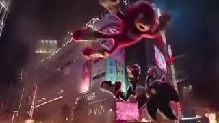 Shadow breaks Knuckles’s wrist, but screams in pain like Sonic.EXE.