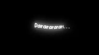 Darararari:3 Free Overlay / Tiktok Song