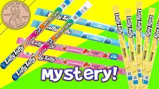 Laffy Taffy Candy Mystery Flavor, Banana, Strawberry & Blue Raspberry Candy Taste Testing