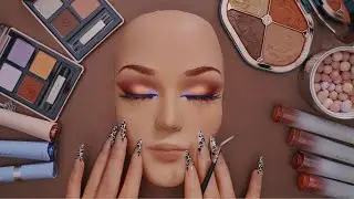 ASMR Luxury Glam Makeup Application
