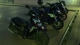 50сс vs 1000cc Китайский скутОр и YAMAHA R1